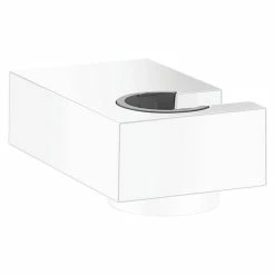 BAUHAUS Hansgrohe Brausehalter Porter E Metall, Weiß