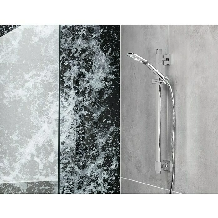 BAUHAUS Mixomat Brausegarnitur Laksfors Art Strahl: Sanfter Duschregen, Chrom 4 BAUHAUS Mixomat Brausegarnitur Laksfors Art Strahl: Sanfter Duschregen, Chrom – Bild 2