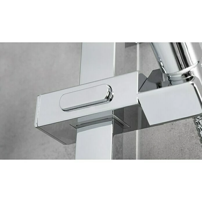 BAUHAUS Mixomat Brausegarnitur Laksfors Art Strahl: Sanfter Duschregen, Chrom 8 BAUHAUS Mixomat Brausegarnitur Laksfors Art Strahl: Sanfter Duschregen, Chrom – Bild 6