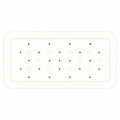 BAUHAUS Diaqua Badewanneneinlage Smoothie 71 X 35 Cm, PVC, Weiß