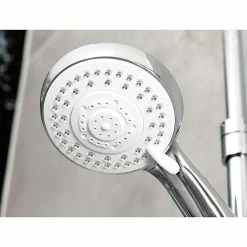 BAUHAUS Mixomat Duschsystem Denver Mit Umsteller, Lochabstand: 67 Cm, Anzahl Strahlarten: 5 Stk., Chrom/Weiß 13 BAUHAUS Mixomat Duschsystem Denver Mit Umsteller, Lochabstand: 67 Cm, Anzahl Strahlarten: 5 Stk., Chrom/Weiß -Bauhaus Geschäft 12 1103