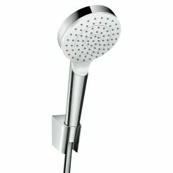 BAUHAUS Hansgrohe Crometta Brause-Set 100 Anzahl Strahlarten: 1, Durchmesser Handbrause: 10 Cm, Chrom, Länge Brauseschlauch: 125 Cm