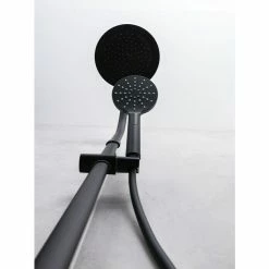 BAUHAUS Camargue Duschsystem New York Mit Thermostatarmatur, Anzahl Strahlarten: 3 Stk., Schwarz -Bauhaus Geschäft 12 1149