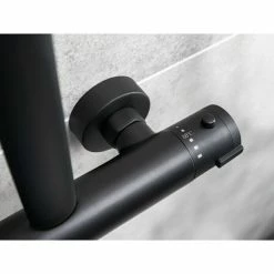 BAUHAUS Camargue Duschsystem New York Mit Thermostatarmatur, Anzahl Strahlarten: 3 Stk., Schwarz -Bauhaus Geschäft 12 1151