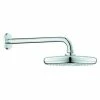 BAUHAUS Grohe Tempesta Kopfbrausen-Set 210 Durchmesser: 21 Cm, 20 L/min Bei 3 Bar, Wandmontage, Chrom