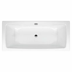 BAUHAUS Kaldewei Badewanne Cayono Duo 724 170 X 75 Cm, Stahl-Email, Alpinweiß