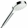 BAUHAUS Hansgrohe Handbrause Croma Select S Anzahl Funktionen: 1, Durchmesser: 11 Cm, Weiß/Chrom