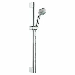 BAUHAUS Hansgrohe Crometta Brausegarnitur Vario Lochabstand: 91,5 Cm, Art Strahl: Normalstrahl, Variostrahl, Chrom