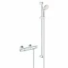 BAUHAUS Grohe Grohtherm 1000 Brause-Set Lochabstand: 92 Cm, Chrom