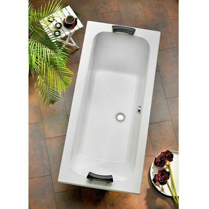 BAUHAUS Ottofond Badewanne Punta 170 X 75 Cm, Sanitäracryl, Weiß 3 BAUHAUS Ottofond Badewanne Punta 170 X 75 Cm, Sanitäracryl, Weiß
