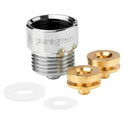 BAUHAUS Puregreen Wassersparverschraubung Geeignet Für: Brausearmaturen, Chrom -Bauhaus Geschäft 12 1491