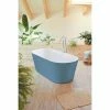 BAUHAUS Camargue Freistehende Badewanne Torino L X B: 170 X 80 Cm, 268 L, Sanitäracryl, Blau/Weiß 2 BAUHAUS Camargue Freistehende Badewanne Torino L X B: 170 X 80 Cm, 268 L, Sanitäracryl, Blau/Weiß -Bauhaus Geschäft 12 159