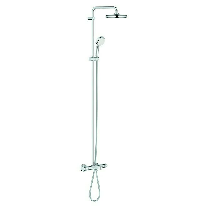 BAUHAUS Grohe Tempesta Cosmopolitan Duschsystem 210 Mit Badewannenarmatur, Lochabstand: 147,1 Cm, Anzahl Strahlarten: 1 Stk., Chrom 3 BAUHAUS Grohe Tempesta Cosmopolitan Duschsystem 210 Mit Badewannenarmatur, Lochabstand: 147,1 Cm, Anzahl Strahlarten: 1 Stk., Chrom