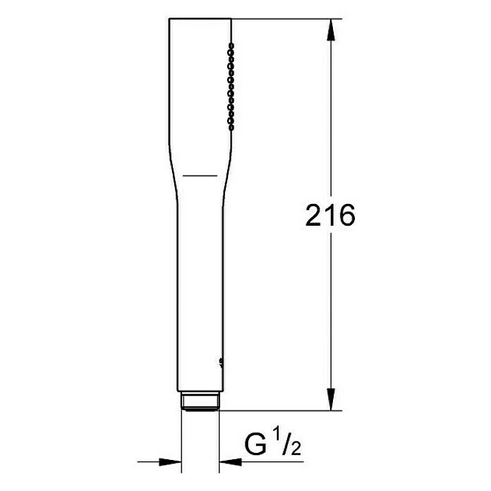 BAUHAUS Grohe Euphoria Cosmopolitan Handbrause Stick Anzahl Funktionen: 1, Chrom 4 BAUHAUS Grohe Euphoria Cosmopolitan Handbrause Stick Anzahl Funktionen: 1, Chrom – Bild 2