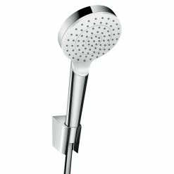 BAUHAUS Hansgrohe Crometta Brause-Set 100 Anzahl Strahlarten: 1, Durchmesser Handbrause: 10 Cm, Chrom, Länge Brauseschlauch: 160 Cm