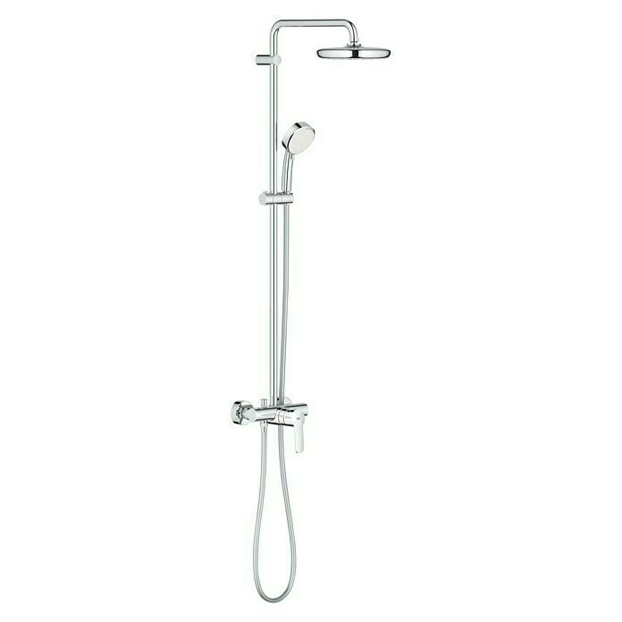 BAUHAUS Grohe Tempesta Cosmopolitan Duschsystem Mit Einhebelmischer, Lochabstand: 101,1 Cm, Anzahl Strahlarten: 2 Stk., Chrom 3 BAUHAUS Grohe Tempesta Cosmopolitan Duschsystem Mit Einhebelmischer, Lochabstand: 101,1 Cm, Anzahl Strahlarten: 2 Stk., Chrom