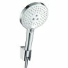 BAUHAUS Hansgrohe Brause-Set Raindance Select S 120 Anzahl Strahlarten: 3, Chrom/Weiß, Länge Brauseschlauch: 160 Cm, Durchflussmenge: 15 L/min