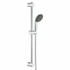 BAUHAUS Grohe Vitalio Start Brausegarnitur 100 Lochabstand: 47 Cm - 62 Cm, Art Strahl: Rain, Rain O², Massagestrahl, Chrom
