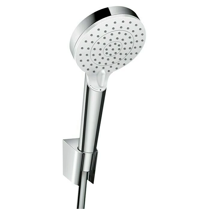 BAUHAUS Hansgrohe Crometta Brause-Set 100 Anzahl Strahlarten: 2 Stk., Durchmesser Handbrause: 10 Cm, Chrom, Länge Brauseschlauch: 160 Cm 3 BAUHAUS Hansgrohe Crometta Brause-Set 100 Anzahl Strahlarten: 2 Stk., Durchmesser Handbrause: 10 Cm, Chrom, Länge Brauseschlauch: 160 Cm