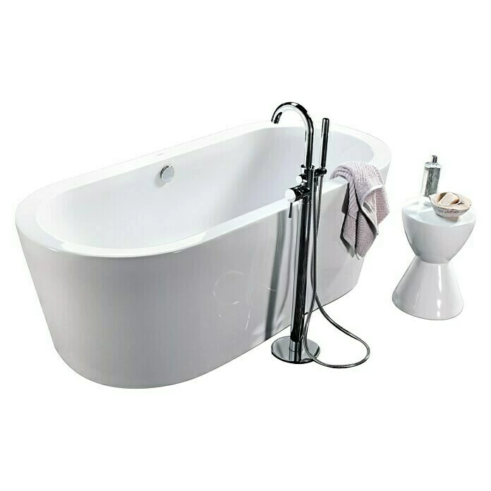 BAUHAUS Camargue Freistehende Badewanne Style 180 X 80 Cm, Sanitäracryl, Weiß 7 BAUHAUS Camargue Freistehende Badewanne Style 180 X 80 Cm, Sanitäracryl, Weiß – Bild 5