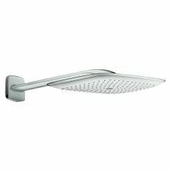 BAUHAUS Hansgrohe Kopfbrausen-Set PuraVida 400 26 X 39 Cm, 21 L/min Bei 3 Bar, Wandmontage, Chrom
