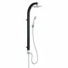 BAUHAUS Mixomat Duschpaneel Cityline 2.0 Höhe: 120 Cm, Mit Umsteller, Chrom/Schwarz