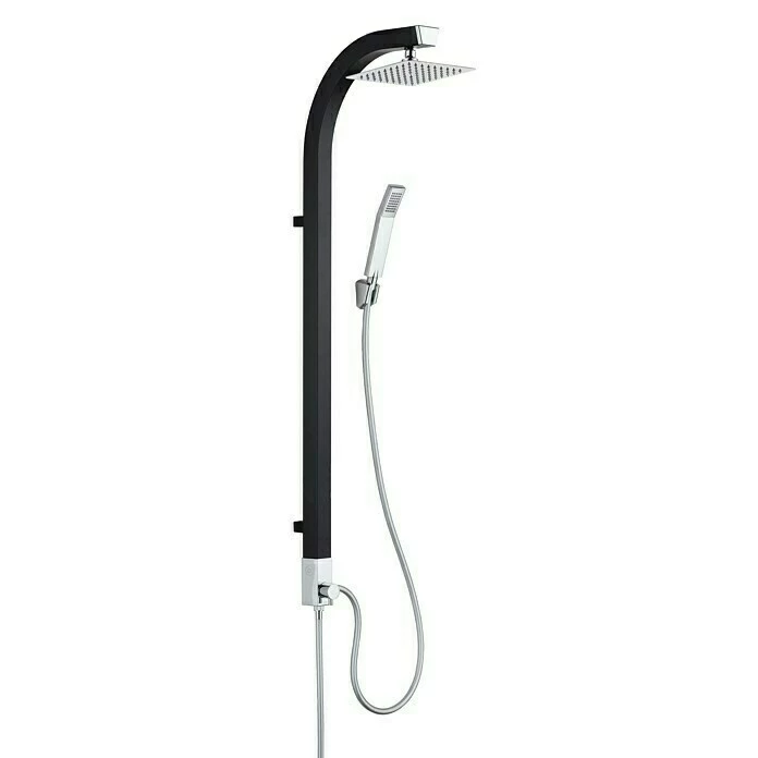 BAUHAUS Mixomat Duschpaneel Cityline 2.0 Höhe: 120 Cm, Mit Umsteller, Chrom/Schwarz 3 BAUHAUS Mixomat Duschpaneel Cityline 2.0 Höhe: 120 Cm, Mit Umsteller, Chrom/Schwarz