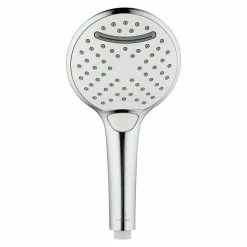 BAUHAUS Camargue Handbrause Babsko Anzahl Funktionen: 3, Weiß/Chrom