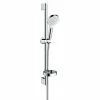 BAUHAUS Hansgrohe Crometta Brausegarnitur Vario Lochabstand: 62,5 Cm, Art Strahl: Rain, IntenseRain, Chrom/Weiß -Bauhaus Geschäft 12 1908