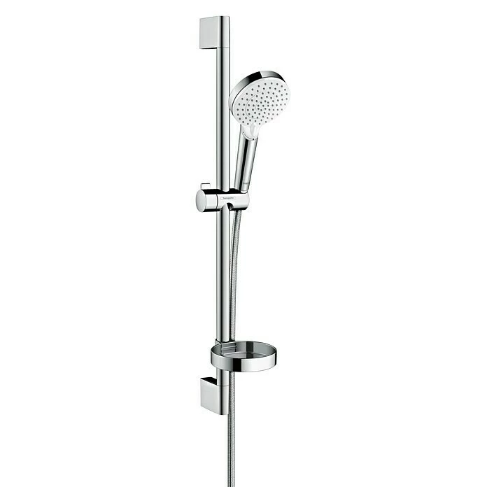 BAUHAUS Hansgrohe Crometta Brausegarnitur Vario Lochabstand: 62,5 Cm, Art Strahl: Rain, IntenseRain, Chrom/Weiß 3 BAUHAUS Hansgrohe Crometta Brausegarnitur Vario Lochabstand: 62,5 Cm, Art Strahl: Rain, IntenseRain, Chrom/Weiß