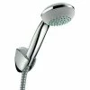 BAUHAUS Hansgrohe Brause-Set Crometta 85 Mono Anzahl Strahlarten: 1, Durchmesser Handbrause: 8,5 Cm, Chrom