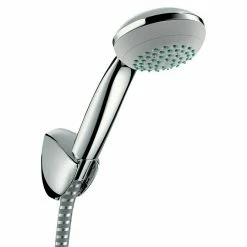 BAUHAUS Hansgrohe Crometta Brause-Set 85 Anzahl Strahlarten: 1, Durchmesser Handbrause: 8,5 Cm, Chrom