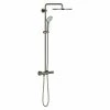 BAUHAUS Grohe Euphoria Duschsystem 310 Mit Thermostatarmatur, Lochabstand: 101,6 Cm, Anzahl Strahlarten: 1 Stk., Hard Graphite, Oberflächenbehandlung: Poliert