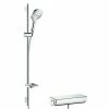 BAUHAUS Hansgrohe Brause-Set Raindance Select E 120/Ecostat Select Lochabstand: 91,5 Cm, Chrom -Bauhaus Geschäft 12 1999