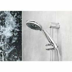 BAUHAUS Mixomat Cuba Brausegarnitur Art Strahl: Spray, Water Drop, Massage, Spray + Massage, Chrom, 150 Cm, Anzahl Strahlarten: 3 Stk. -Bauhaus Geschäft 12 2018