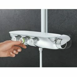 BAUHAUS Grohe Rainshower SmartControl Duschsystem 360 Mit Thermostatarmatur, Lochabstand: 100,6 Cm, Anzahl Strahlarten: 3 Stk., Chrom -Bauhaus Geschäft 12 2040