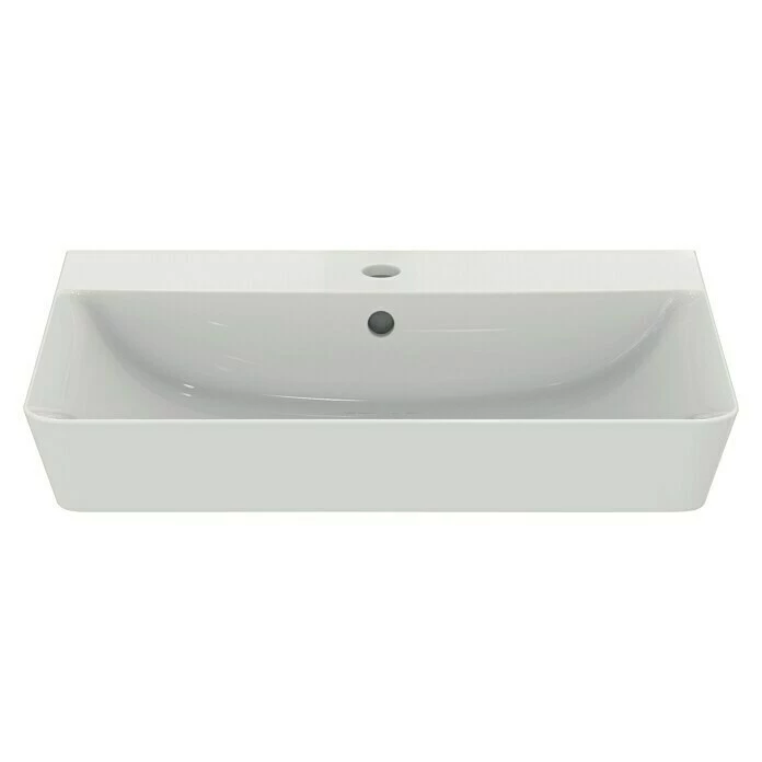 BAUHAUS Ideal Standard Connect Air Waschtisch 60 X 46 Cm, Ohne Spezialglasur, Hahnloch: Mitte, Mit Überlauf, Weiß 4 BAUHAUS Ideal Standard Connect Air Waschtisch 60 X 46 Cm, Ohne Spezialglasur, Hahnloch: Mitte, Mit Überlauf, Weiß – Bild 2