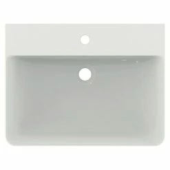 BAUHAUS Ideal Standard Connect Air Waschtisch 60 X 46 Cm, Ohne Spezialglasur, Hahnloch: Mitte, Mit Überlauf, Weiß 13 BAUHAUS Ideal Standard Connect Air Waschtisch 60 X 46 Cm, Ohne Spezialglasur, Hahnloch: Mitte, Mit Überlauf, Weiß -Bauhaus Geschäft 12 2267