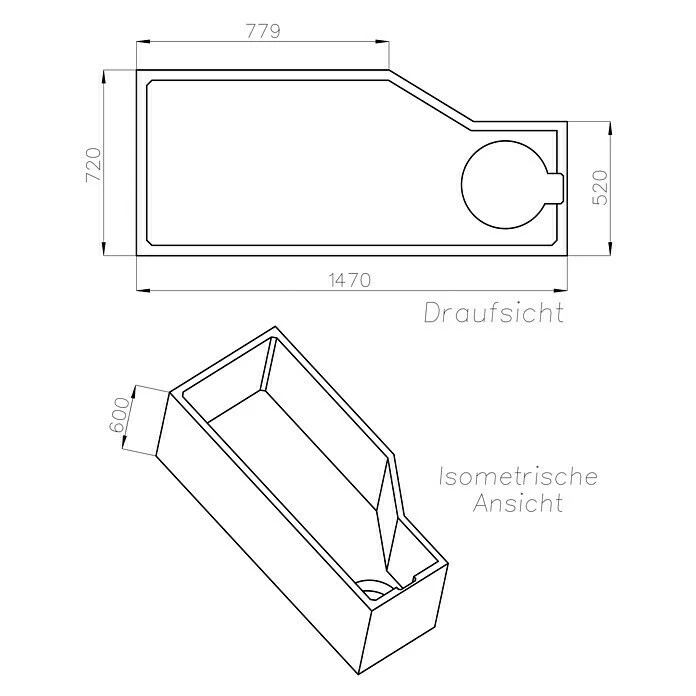 BAUHAUS Ottofond Badewannenträger Flint A Passend Für: Badewanne Flint A 150 X 75 Cm 4 BAUHAUS Ottofond Badewannenträger Flint A Passend Für: Badewanne Flint A 150 X 75 Cm – Bild 2