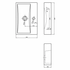 BAUHAUS Camargue Waschbecken Fuerteventura B X L: 44,8 X 29,8 Cm, Ohne Spezialglasur, Hahnloch: Mitte, Ohne Überlauf, Weiß 8 BAUHAUS Camargue Waschbecken Fuerteventura B X L: 44,8 X 29,8 Cm, Ohne Spezialglasur, Hahnloch: Mitte, Ohne Überlauf, Weiß -Bauhaus Geschäft 12 2360