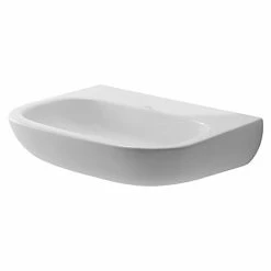BAUHAUS Duravit D-Code Waschbecken Med 45 X 34 Cm, Ohne Spezialglasur, Hahnloch: Ohne, Ohne Überlauf, Weiß
