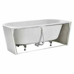 BAUHAUS Ottofond Badewanne Pueblo 180 X 80 Cm, Linksseitig, Mit Ab- & Überlaufgarnitur, Sanitäracryl, Weiß 10 BAUHAUS Ottofond Badewanne Pueblo 180 X 80 Cm, Linksseitig, Mit Ab- & Überlaufgarnitur, Sanitäracryl, Weiß -Bauhaus Geschäft 12 241