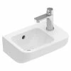 BAUHAUS Villeroy & Boch Architectura Waschbecken 36 X 26 Cm, Mit Schmutzabweisender Glasur, Hahnloch: Rechts, Mit Überlauf, Weiß 1 BAUHAUS Villeroy & Boch Architectura Waschbecken 36 X 26 Cm, Mit Schmutzabweisender Glasur, Hahnloch: Rechts, Mit Überlauf, Weiß -Bauhaus Geschäft 12 2412