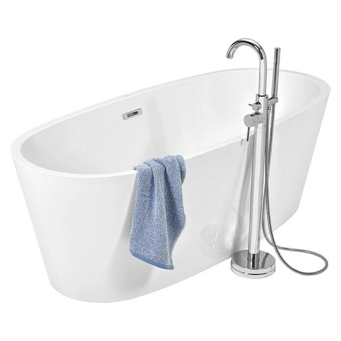 BAUHAUS Camargue Freistehende Badewanne Tao 174,5 X 78 Cm, Sanitäracryl, Weiß 5 BAUHAUS Camargue Freistehende Badewanne Tao 174,5 X 78 Cm, Sanitäracryl, Weiß – Bild 3
