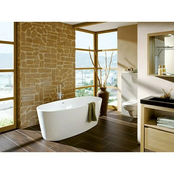 BAUHAUS Camargue Freistehende Badewanne Tao 174,5 X 78 Cm, Sanitäracryl, Weiß 8 BAUHAUS Camargue Freistehende Badewanne Tao 174,5 X 78 Cm, Sanitäracryl, Weiß – Bild 6