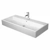 BAUHAUS Duravit Vero Air Waschtisch 100 X 47 Cm, Mit Schmutzabweisender Glasur, Hahnloch: Mitte, Mit Überlauf, Weiß, Geschliffen