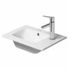 BAUHAUS Duravit ME By Starck Waschbecken 43 X 30 Cm, Mit Schmutzabweisender Glasur, Hahnloch: Rechts, Mit Überlauf, Weiß -Bauhaus Geschäft 12 2552