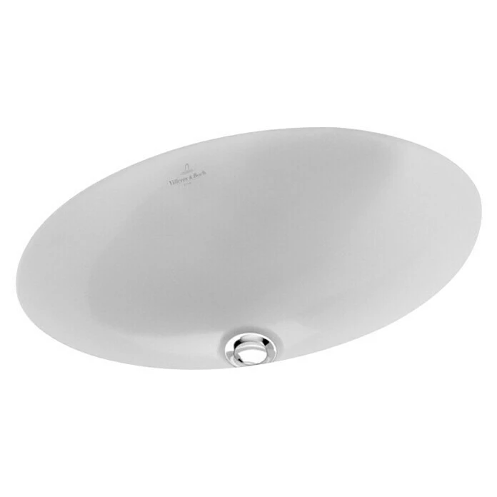 BAUHAUS Villeroy & Boch Loop+Friends Unterbauwaschbecken 43 X 28,5 Cm, Mit Schmutzabweisender Glasur, Hahnloch: Ohne, Mit Überlauf, Weiß 3 BAUHAUS Villeroy & Boch Loop+Friends Unterbauwaschbecken 43 X 28,5 Cm, Mit Schmutzabweisender Glasur, Hahnloch: Ohne, Mit Überlauf, Weiß