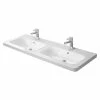 BAUHAUS Duravit DuraStyle Doppelwaschtisch 130 X 48 Cm, Mit Schmutzabweisender Glasur, Anzahl Hahnlöcher: 2, Mit Überlauf, Weiß 1 BAUHAUS Duravit DuraStyle Doppelwaschtisch 130 X 48 Cm, Mit Schmutzabweisender Glasur, Anzahl Hahnlöcher: 2, Mit Überlauf, Weiß -Bauhaus Geschäft 12 2596