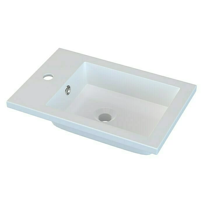 BAUHAUS Camargue Espacio Einbauwaschbecken Guest 50 X 33,5 Cm, Mineralguss, Weiß 7 BAUHAUS Camargue Espacio Einbauwaschbecken Guest 50 X 33,5 Cm, Mineralguss, Weiß – Bild 5